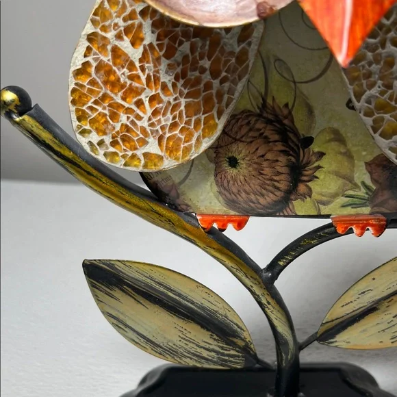 Metal Owl on Branch Wall Art - Picture 3 of 8